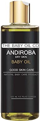 Andiroba Dry Skin Baby Oil, (Natural Skin Care for Delicate Skin) Newborn + Toddler
