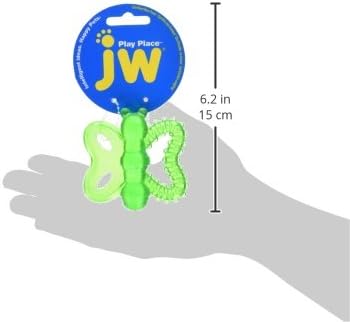 JW Pet Playplace Butterfly Teether, Multicolor