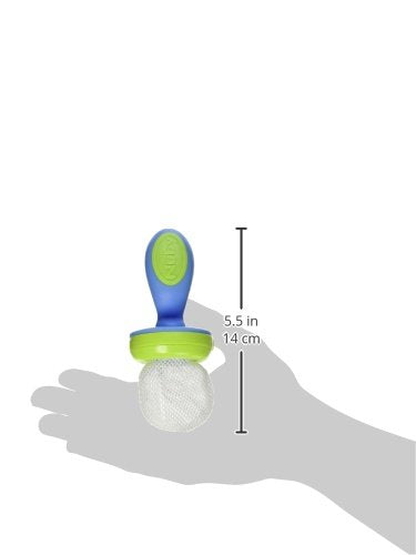 Nuby 2-Pack Nibbler Mesh Feeders, Colors May Vary