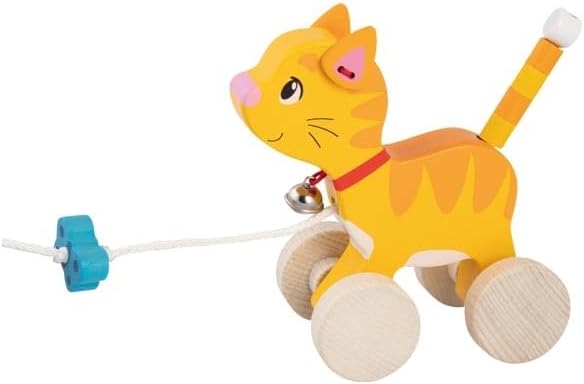 Goki 54896 Cat Drag Baby Balls, Multi-Coloured (Multi-Coloured)