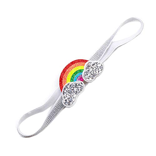 Baby Rainbow Cloud Headband Girls Hair Clips Pin Cloud Hair Band BBG17 (-Rainbow Cloud-)