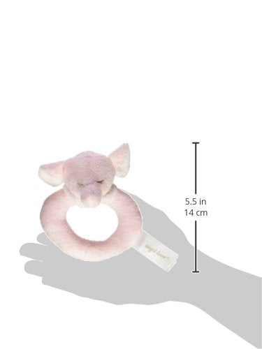 Angel Dear - Pink Elephant, Ring Rattle
