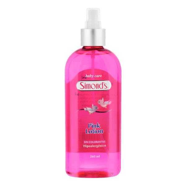 Simond's Baby cologne, pink lotion 260ml, from Chile