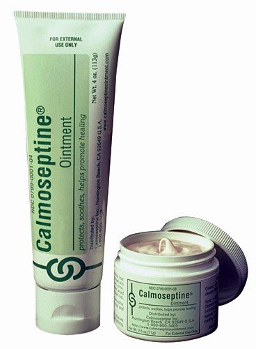 Calmoseptine Diaper Rash Ointment 2.5 Oz Jar Plus a 0.71 Oz Tube-L8