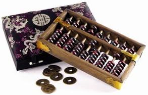 Unique Chinese Gifts / Chinese Cultural Products / Traditional Chinese Gifts: Chinese Abacus with Coins