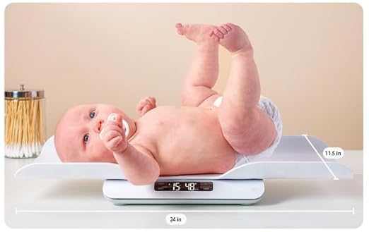 Greater Goods Baby Scale for Weighing Newborns ā Digital Infant Scale with Tray, Hold Function for Baby Movement, Accurate Baby Scale for Home Use, 66 lb Capacity