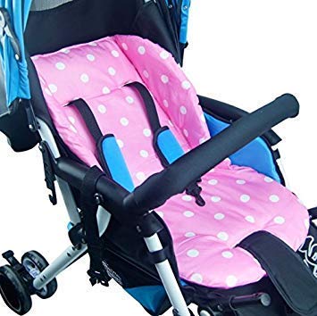 Replacement Parts/Accessories to fit Joolz Stroller Products for Babies, Toddlers, and Children (Pink Polka Dot Cushion)