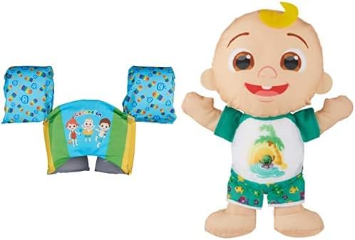 Cocomelon Swim Pack - Trainer + Huggable JJ Kids Bath Toy