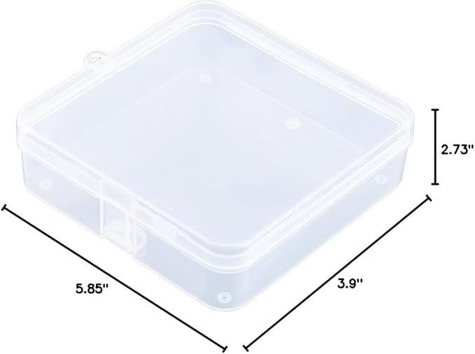 Portable Baby Infant Teether for Case ansparent Holder Pacifier Chain Storage Box Newborn Outdoor avel Clear avel PP, As Pic Shows