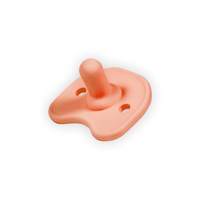 Kids Heroes Baby Pacifiers 0-6 Months, Orthodontic Pacifier Newborn, One-Piece Silicone Pacifier, BPA Free, 2 Pack