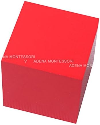 Adena Montessori Binomial Cube Montessori Sensorial Educational Toys for Kids Learning Early Educational Toys
