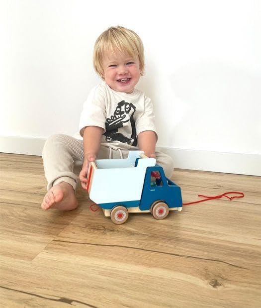 Pull-Along Dump Truck Playset