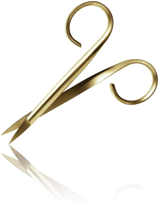 Rubis Nail Scissors Classic Gold
