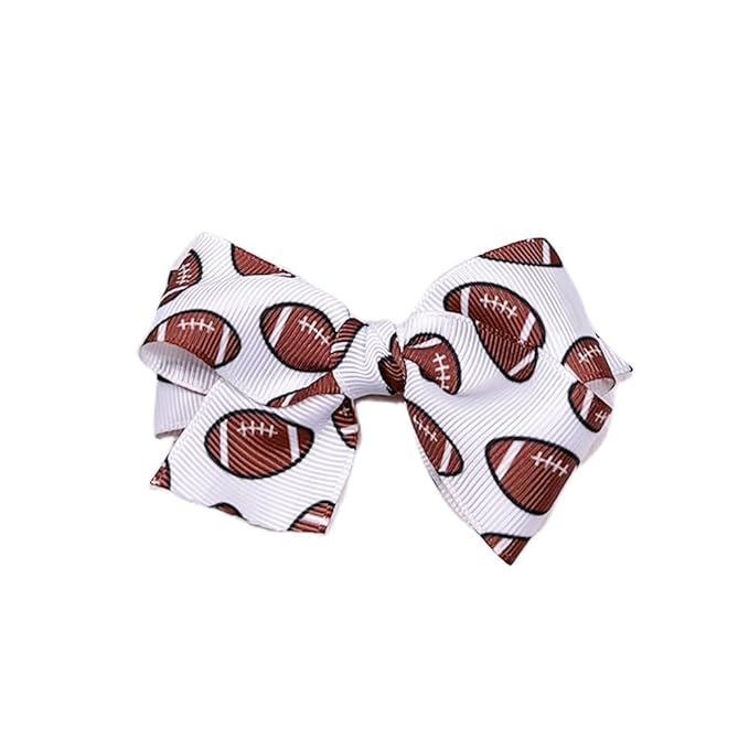 Turban Headband with Football Bows and Hair Band for Baby Girls BBG19 (B3)