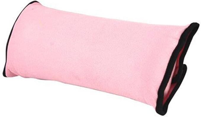Kids Seatbelt Pillow 2 Packs, Universal Car Seat Belt Pillow Seatbelt Protector Soft Cushion Shoulder Covers Pad Headrest Neck Support Kids for Children and Adult (Pink)