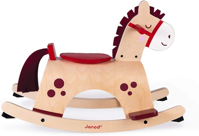 Janod Classic Rocking Pony - Ages 1+ - J08023