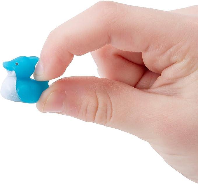 Fun Express Micro Shark Rubber Ducks - 24 Piece - Multicolor