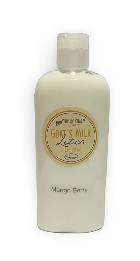 Goat Milk Lotion, Mango Berry