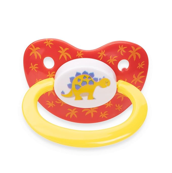 Rearz - Dinosaur - Adult Pacifier with Lanyard and Clip (2 Pack)