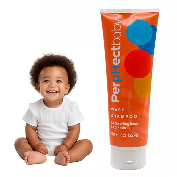 Comforting Baby Wash and Shampoo, Fragrance-free, with Honey, Lavender Essential Oil, Aloe Extract, Oat Extract and Honey. Tear-Free, Body Wash, Paraben-free, Sulfate-free, Dye-free, 8 oz
