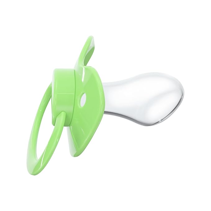 Pacifier Addict - Fixx - JUMBO Functional Adult XXL Silicone Pacifier - Size 10 (Mint Green)