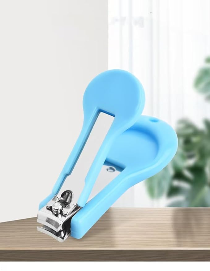 Baby Nail Clippers,2 Pack Nail Clippers,for Trimming Baby's Fingers or Toes,Blue and Pink Toddler Nail Clipper,Be Suitable for;Infant, Toddler, Kids