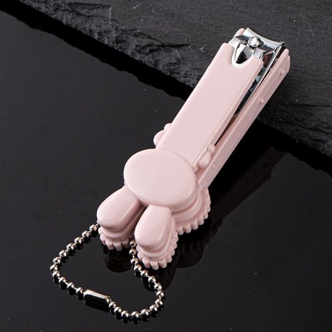 Totority Nail Clipper Cute Cartoon Design Portable Fingernail and Toenail Trimmer for Boys and Girls and Adults and Efficient Nail Clipping Tool for Travel and Home Use