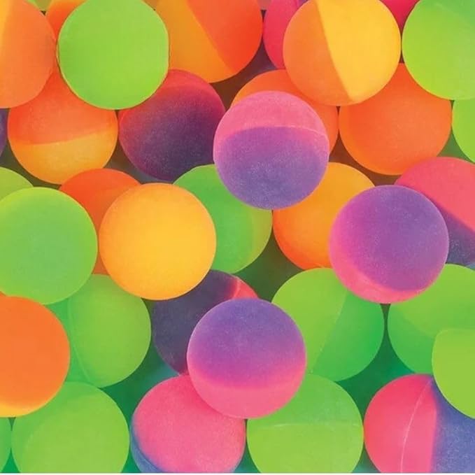 Rhode Island Novelty 38mm 1.5 Inch ICY Bounce Balls, One Dozen