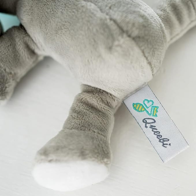 PaciBuddy Koala Pacifier Holder - Plush Toy with Detachable Pacifier & Universal Adapter, Gender Neutral Baby Gift for 0+ Months - Infant Plush Baby Toy, Versatile Baby Essentials, Binky
