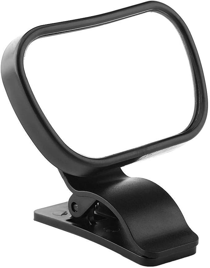 Aramox Baby Mirror,1Pc Adjustable Car Baby Child Back Seat Rear View Safety Mirror With Suction Cup Clip Black
