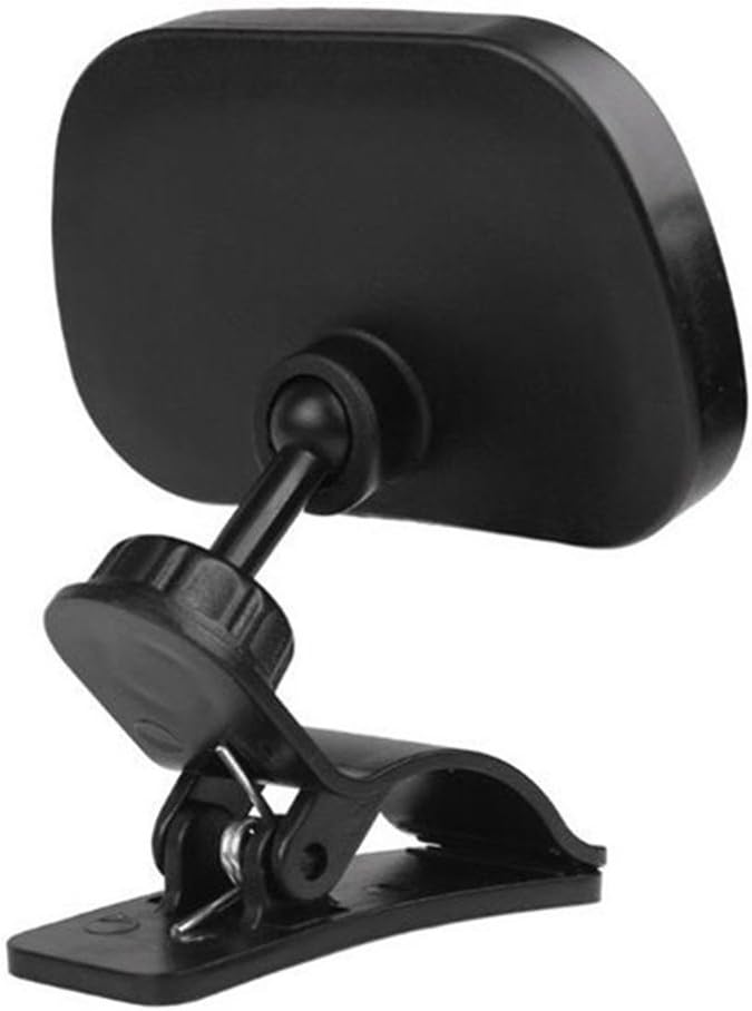 Car Interior Accessories, Universal Adjustable Car Rear Seat View Mirror Child Safety with Clip Sucker Car Decoration Gift, Black