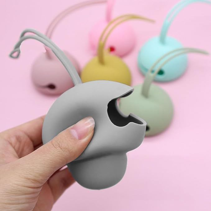 Pacifier Holder case 2pcs Silicone Portable Pacifier Pouch
