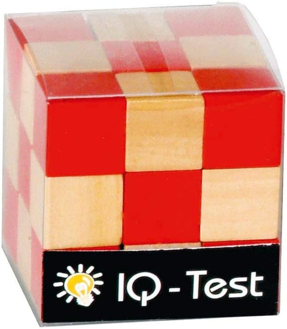 Fridolin 17422 Beige/Red Snake Cube