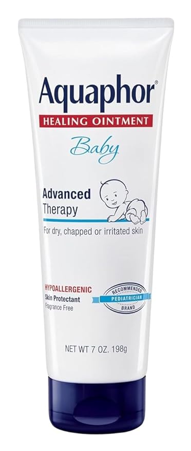 Aquaphor Baby Healing Ointment Advanced Therapy 7 Ounce Tube (Pack of 6)