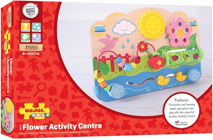Bigjigs Toys Flower Activity Centre