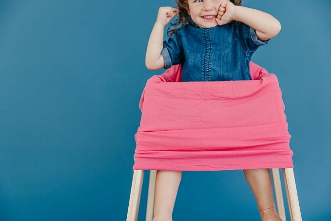 Copper Pearl Multi-Use Cover: Car Seat Covers, Nursing Cover, and Stroller Cover for Sun - Stretchy Fabric, All-Season Use, Stylish Designs, Easy Access for Moms - Flamingo