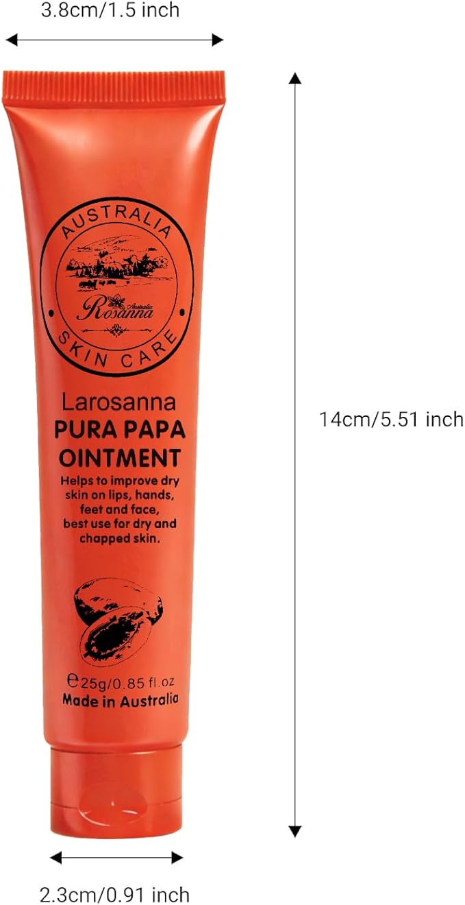 2 Pack Papaw Ointment, 25g Each Papaya Cream Imported Directly From Australia