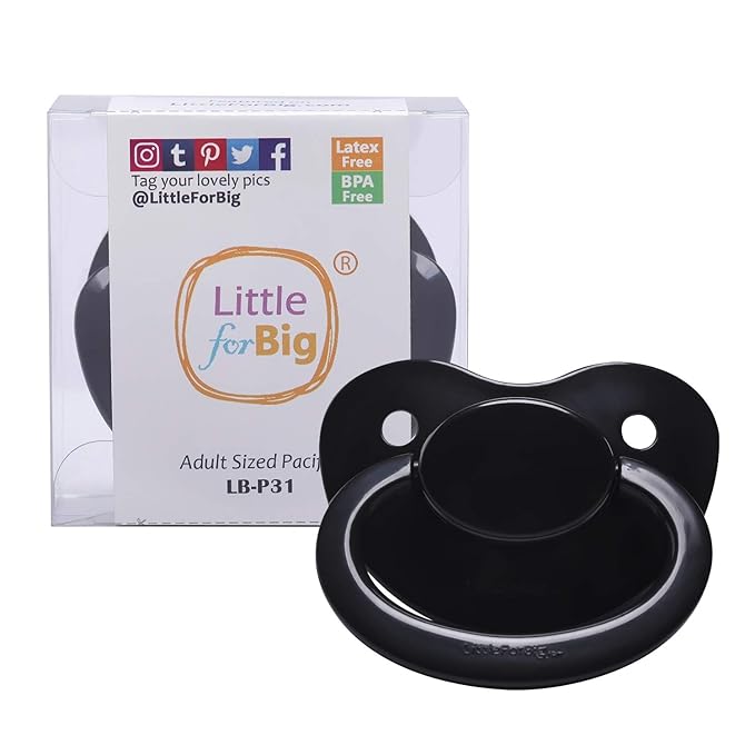 LittleForBig Pacifier BigShield Gen-1 Black