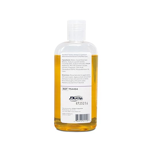 Dukal Dawn Mist Tearless Baby Shampoo with Dispensing Cap, 8 oz. Bottle (Pack of 48)