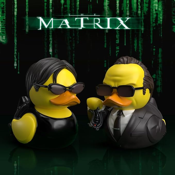 TUBBZ First Edition: The Matrix - Agent Smith Cosplaying Rubber Duck Vinyl Figure