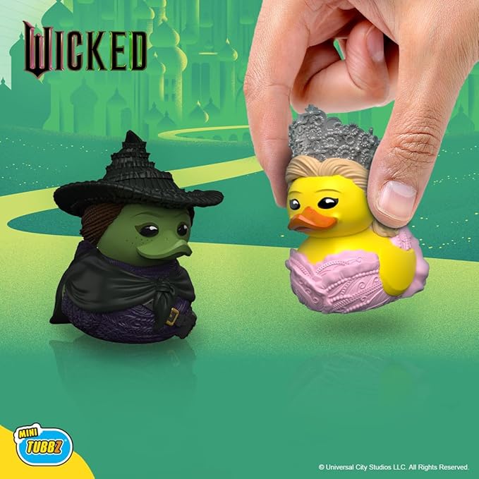 TUBBZ Mini: Wicked - Glinda Upland Cosplaying Rubber Duck Vinyl Figure