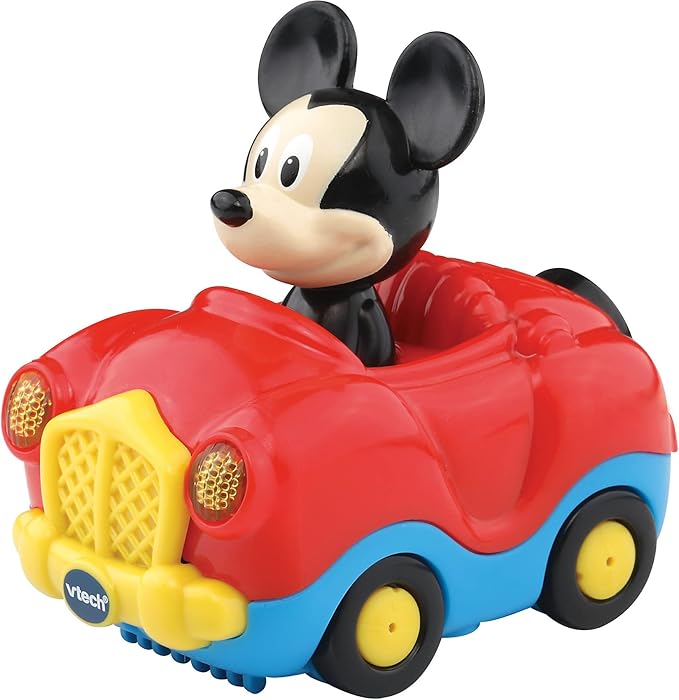 Vtech 80-511004 Mickey & Friends TUT Baby Speedster Mickey Convertible Red