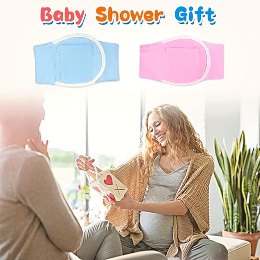 Mybow Baby Belly Band for Gas and Colic Relief Infant Gas Relief Heating Pad Newborns Heated Tummy Wrap Upset Stomach Relief Belly Band Colic Calm Soothe Belt Warmer Gifts for Toddlers