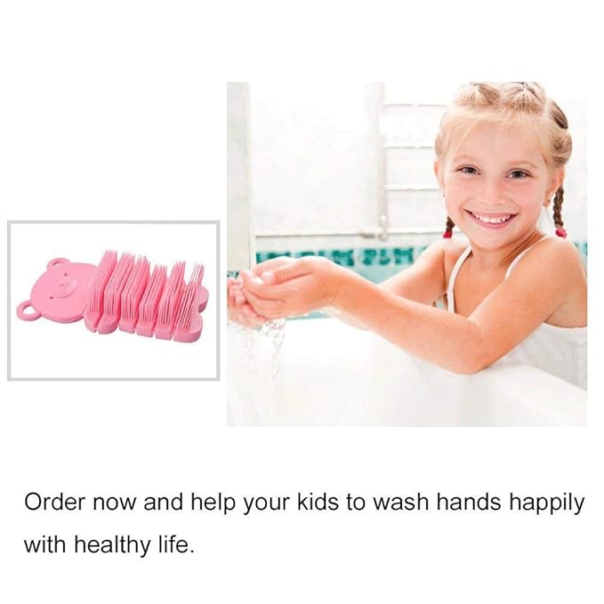 Nail Scrubber Cleaning Brush for Kids Baby Soft Bristle (2PCS)