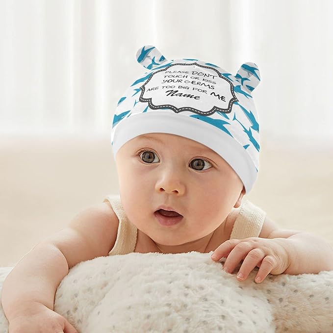 Personalized Shark Baby Boy Carseat Cover with Name, Customized No Touch Sign Stroller Car Seat Canopy, Multiuse Nursing Covers Breastfeeding Scarf, Shower Gift for Newborn Infant Babies