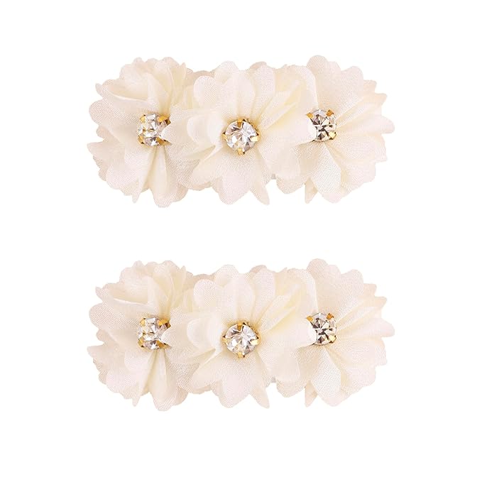 Flower Hair Clip BFNAAgirl Baby Girl Hair Bows Hair Accessories Alligator Clips for Infants Toddlers Gift (FJ10, one size)