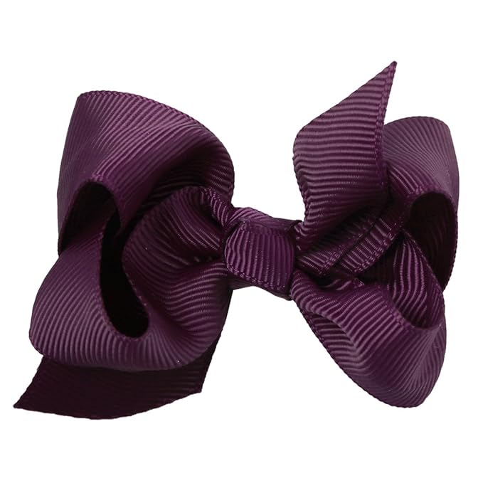XIMA 3inch Hair Bows with Clip Grosgrain Ribbon Knot Hairbow for Girls And Woman Pack of 32 (with alligator clip)
