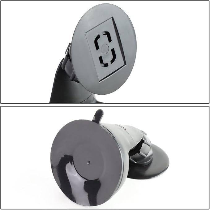 Auto Dynasty Adjustable 85mm Baby Infant Round Back Seat Mirror Rear View Monitor + Suction Cup Mounted Base