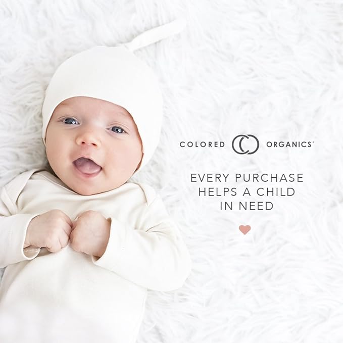 Colored Organics Baby Organic Cotton Hattie Bow Wrap Headband