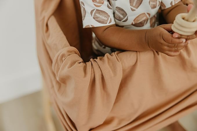 Copper Pearl Multi-Use Cover: Car Seat Covers, Nursing Cover, and Stroller Cover for Sun - Stretchy Fabric, All-Season Use, Stylish Designs, Easy Access for Moms - Pecan